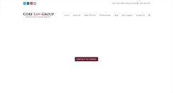 Desktop Screenshot of corelawgroup.com